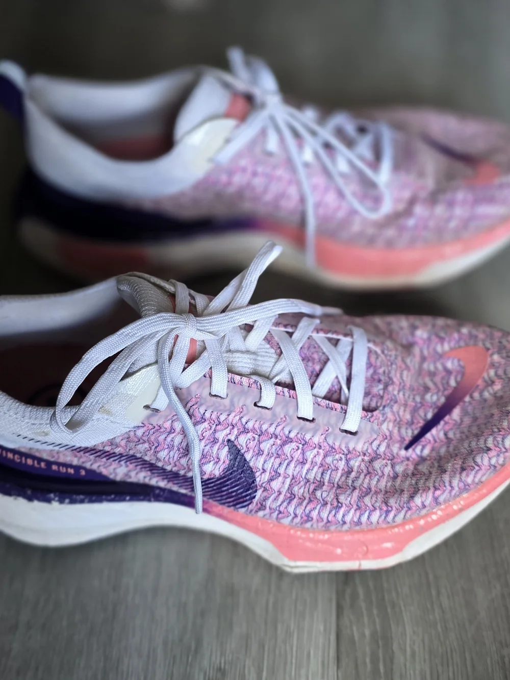 Nike Women's Pink ZoomX Running Shoes Size 8.5
